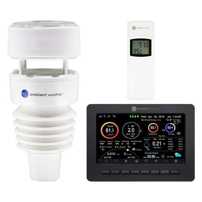 Ambient Weather WS-4000 Solar Powered UltraSonic Wi-Fi Weather Station