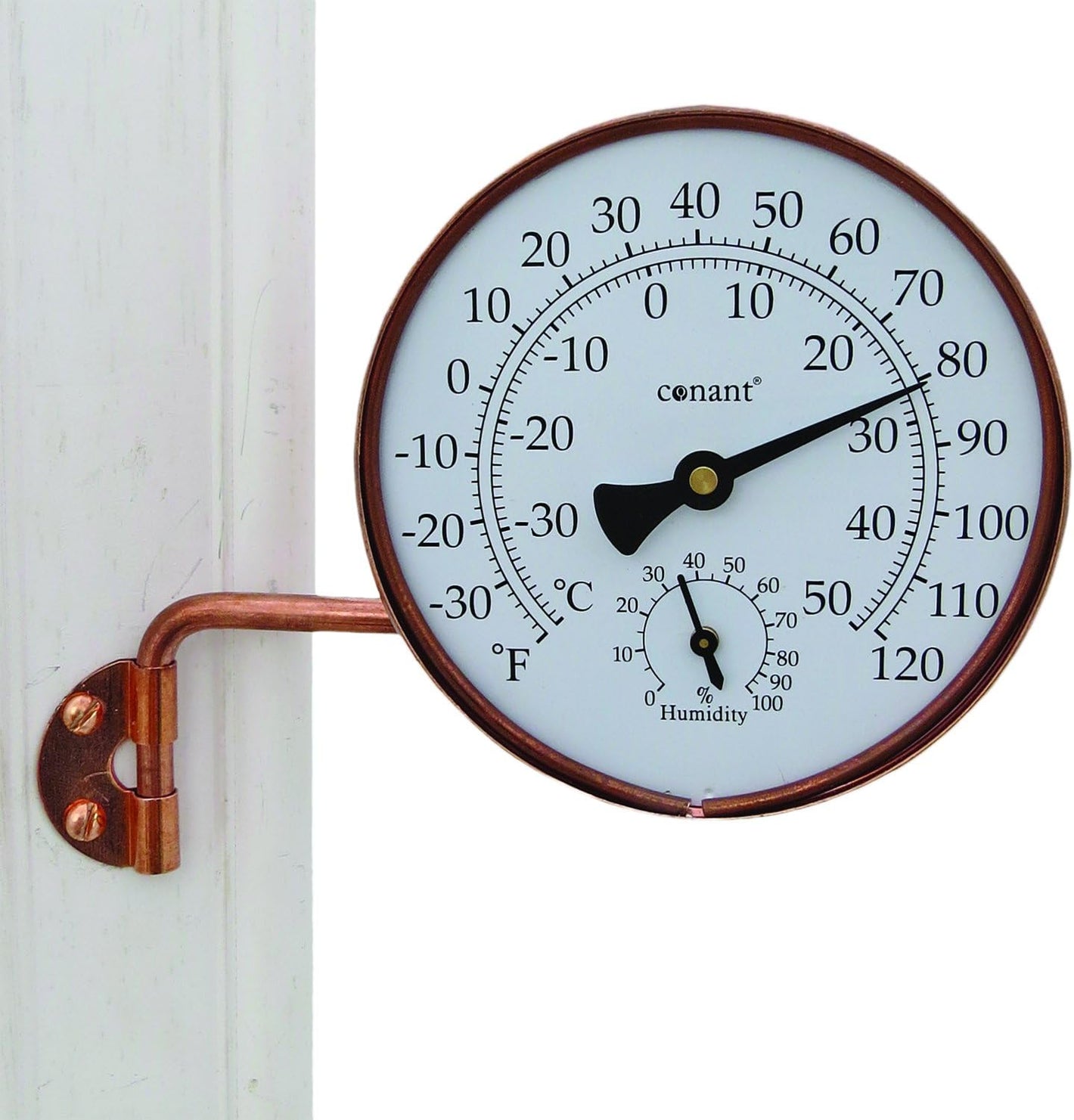 Vermont 4" Weather Station (Living Finish Copper)