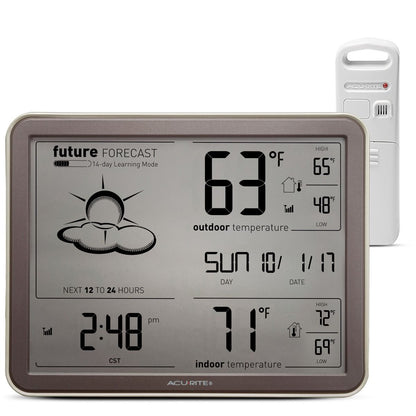 AcuRite Self-Learning Wireless Weather Forecast Station with Large Display