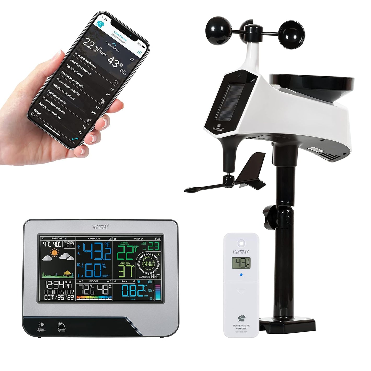 La Crosse Technology V41 Wi-Fi Professional Weather Station