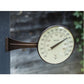 Conant Decor 8.5" Dial Thermometer in Bronze Patina