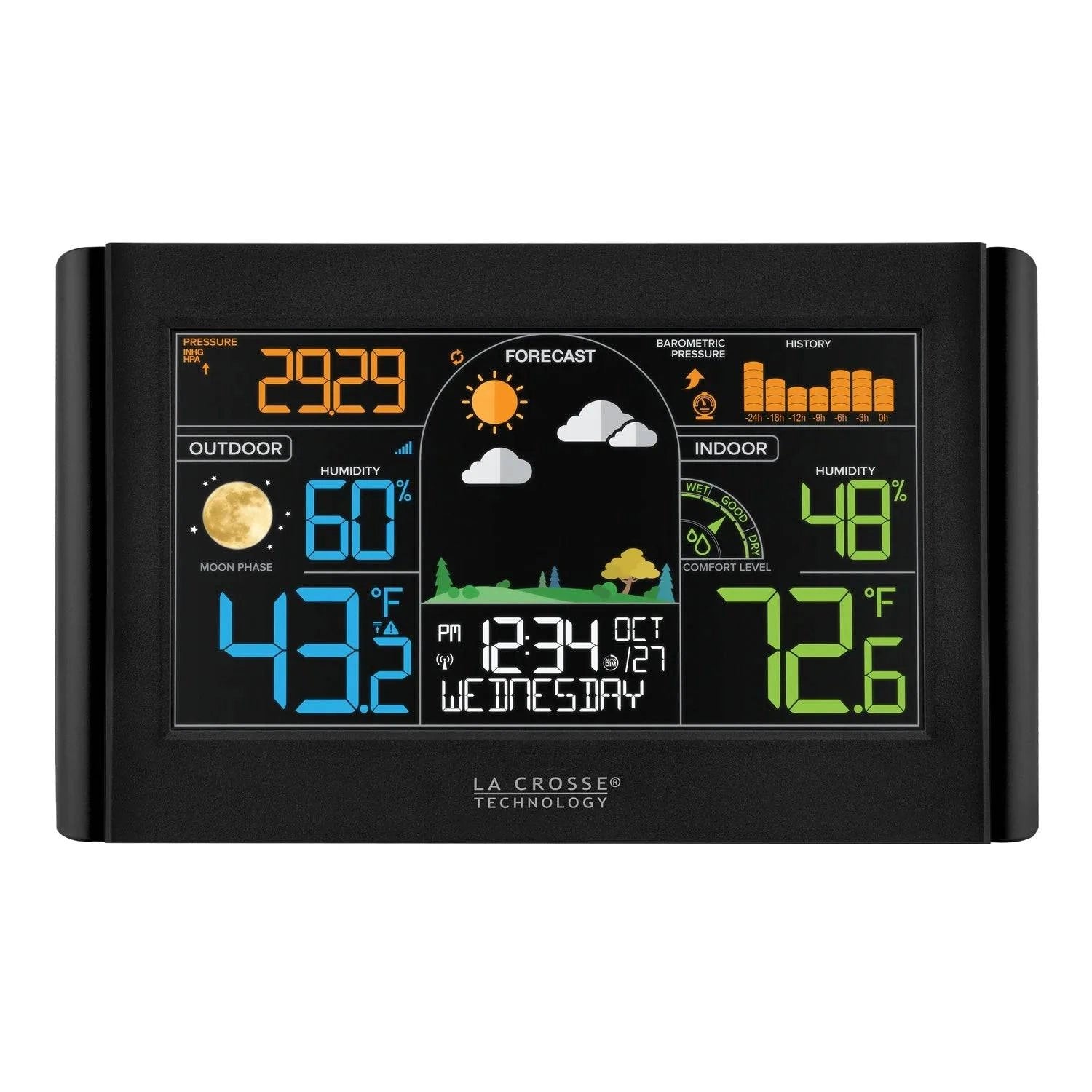 La Crosse Technology - 308-27937 Wireless Color Weather Station - Weathershack