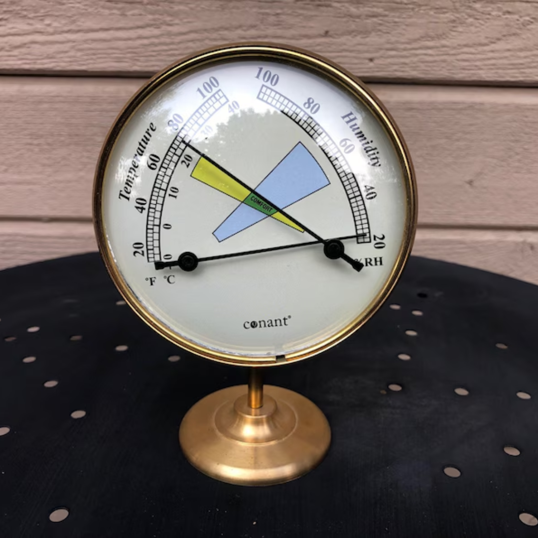 Conant Vermont Comfortmeter - Living Finish Brass