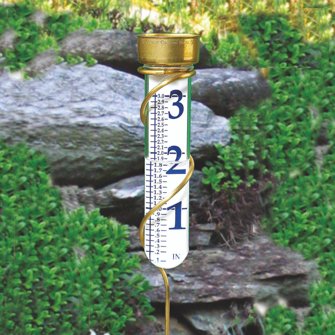 Conant Decor Grand View Rain Gauge in Bronze Patina