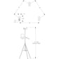 Tripod Kit for KestrelMet 6000 Cellular Weather Station