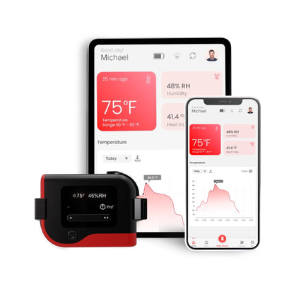 Temperature & Humidity Wireless Sensor - Lifetime Subscription Free