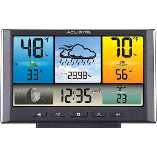 AcuRite Digital Weather Station with Clock & Display