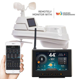 AcuRite Iris (5-in-1) Weather Station with Wi-Fi Connection to Weather Underground and Lightning Option