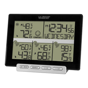 La Crosse Technology Weather Station with Multiple Location Monitoring (3 sensors included)