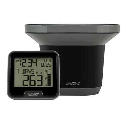 La Crosse Technology Digital Rain Gauge with Indoor Temperature