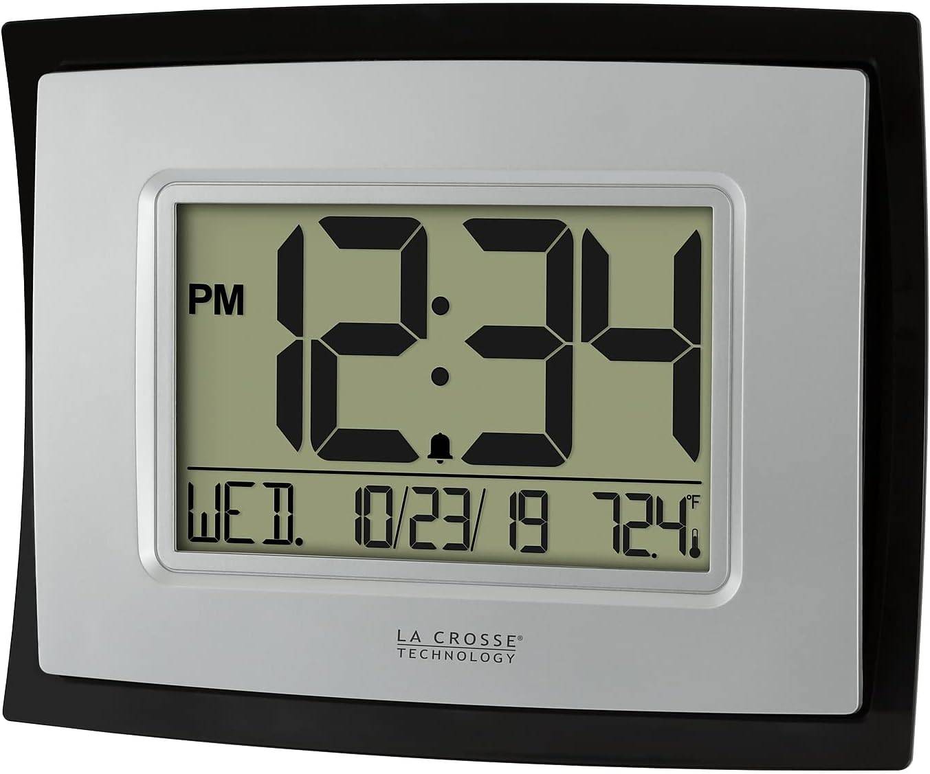 La Crosse Technology Digital Wall Clock