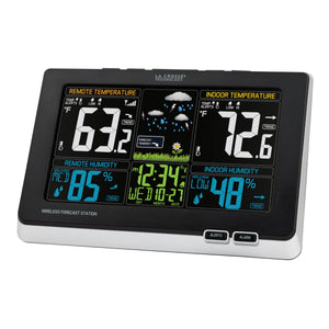 La Crosse Technology Wireless Color Weather Station with Risk Indicator