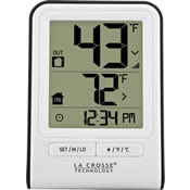 Outdoor Digital Clocks And Thermometers