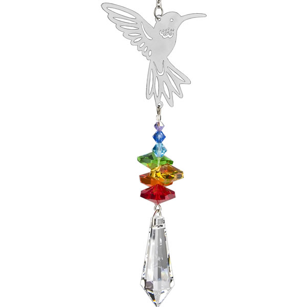 Woodstock Crystal Fantasy Hummingbird Suncatcher, Woodstock Crystal ...